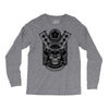 samurai skull Long Sleeve Shirts