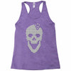 skull tetris Racerback Tank