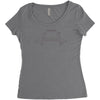 goosebumps Women's Triblend Scoop T-shirt