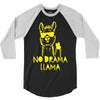 no drama llama (2) 3/4 Sleeve Shirt
