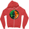 arrow slade yin yang Zipper Hoodie
