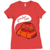 polite pete Ladies Fitted T-Shirt