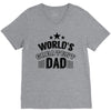 world's greatest dad V-Neck Tee