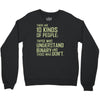 10 kinds of people binary Crewneck Sweatshirt