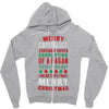 merry corruption of a pagan holiday Zipper Hoodie