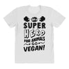 Be A Super Hero For Animals Go Vegan! All Over Women's T-shirt