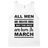 all men are created equal march Tank Top