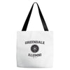 greendale alumni Tote Bags