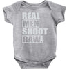 shoot raw Baby Onesie