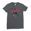 4th of July Ladies Fitted T-Shirt