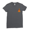 pizza christmas tree pocket Ladies Fitted T-Shirt