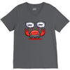 red crabby V-Neck Tee