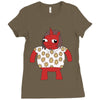 Ugandan Knuckles Ladies Fitted T-Shirt