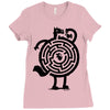 amazin' cat Ladies Fitted T-Shirt