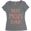 best mom ever Women's Triblend Scoop T-shirt