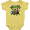 killer turtles Baby Onesie