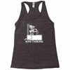 man tasking Racerback Tank