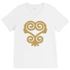 sankofa V-Neck Tee