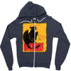 fury of the night Zipper Hoodie