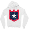 land of the free1 Zipper Hoodie