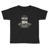 premium vintage 1974 classic perfectly aged limited edition Toddler T-shirt