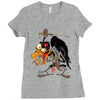 ugly tengu Ladies Fitted T-Shirt