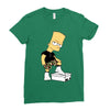 rap simpson Ladies Fitted T-Shirt