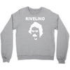 rivelino brazil 70s football world cup legend retro Crewneck Sweatshirt
