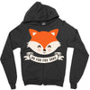 Oh For Fox Sake Zipper Hoodie