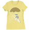 mountain biker Ladies Fitted T-Shirt