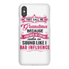 They Call Me Grandma Partner In Crime Funny iPhoneX