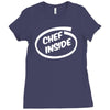 chef cook funny new Ladies Fitted T-Shirt