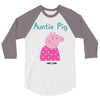 peppa pig auntie pig 3/4 Sleeve Shirt
