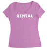 rental Women's Triblend Scoop T-shirt