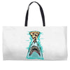 pizza shark graphic Weekender Totes