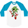 zombie sonic 3/4 Sleeve Shirt