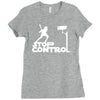 stop control Ladies Fitted T-Shirt