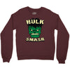 hulk smash Crewneck Sweatshirt