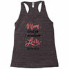 Mom Great Job I m Awesome Love Happy Mother's Day Racerback Tank