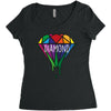 Diamond Women's Triblend Scoop T-shirt