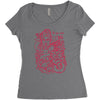 hand bag qb937 best trending Women's Triblend Scoop T-shirt