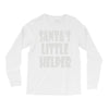 santa's little helper Long Sleeve Shirts