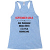 September Girls Racerback Tank