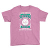 I Love Someone With Liver Cancer To The Moon And Back Youth Tee