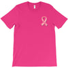 breast cancer ribbon survivor pocket T-Shirt