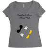Creating a Little Disney Magic Character Women's Triblend Scoop T-shirt
