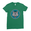 wolf nice Ladies Fitted T-Shirt