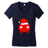 mooncake christmas santa parody Women's V-Neck T-Shirt