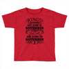 Real Kings Are Born On November 2 Toddler T-shirt