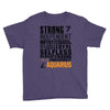 Strong Independent Motivated Aquarius Youth Tee